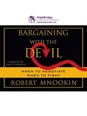 Bargaining with the Devil - Audiobook